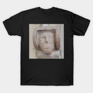 Medieval Head Carving T-Shirt